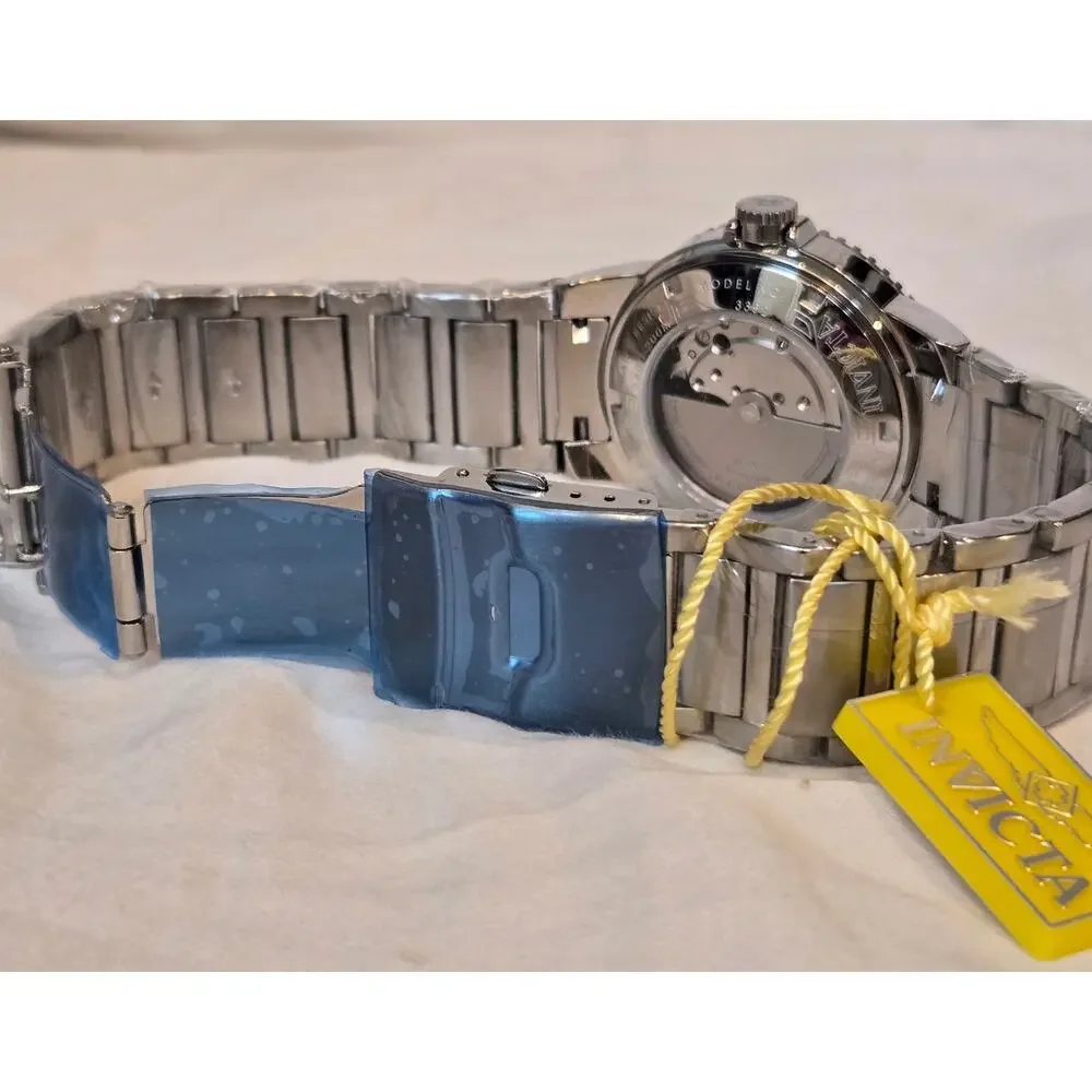 Invicta IN3352 Automatic Professional 660ft/200m Water Resistant Silver/Black